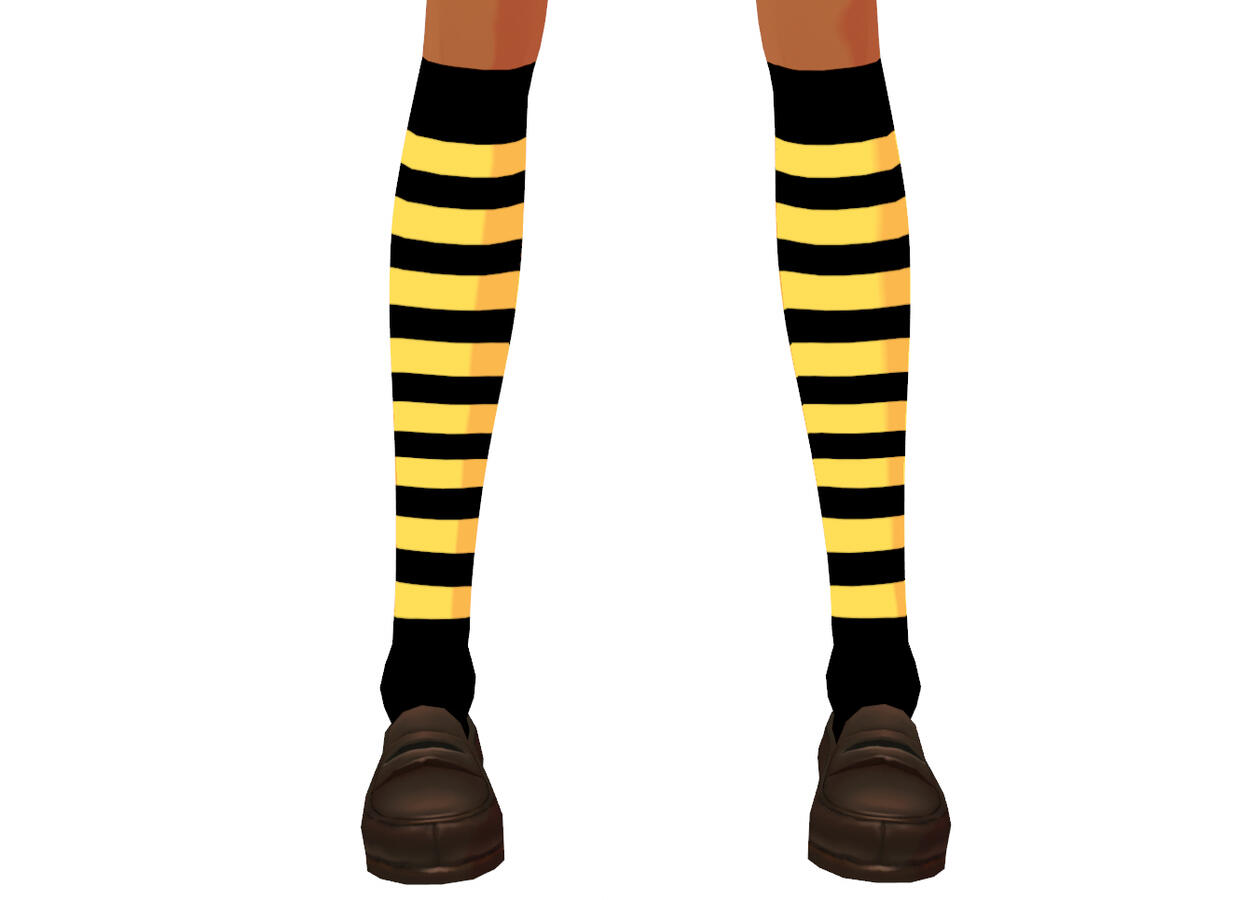 Black &amp; Yellow Stockings