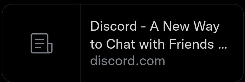 Discord Invite Link Preview